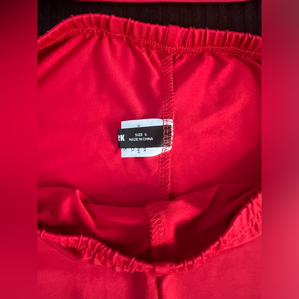 Long sleeve crop top with leggings size small
